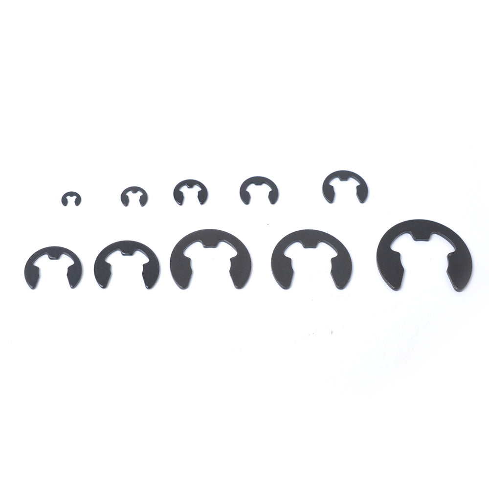 160Pcs 2mm-25mm Retaining Rings Car Truck Assorted E-Clip Snap Rings Kit 160Pcs 2mm-25mm Retaining Rings Car Truck Assorted E-Clip Snap Rings Kit